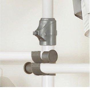 The best prince hanger one touch double 2 tier adjustable hanger holds 80kg176lb per horizontal bar clothing rack closet organizer 38mm vertical pole heavy duty garment rack phus 0033
