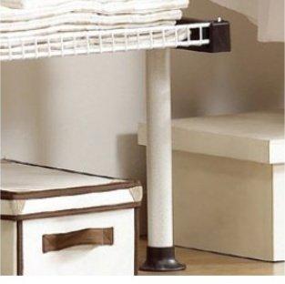 Cheap prince hanger deluxe 4 tier shelf hanger with curtain clothing rack closet organizer phus 0061