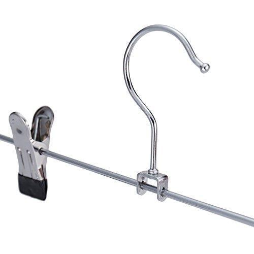 Results emstris skirt hangers pants hangers closet organizer stainless steel fold up space saving hangers