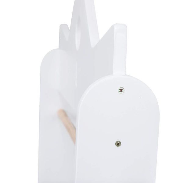 Discover the best jolie vallee toys home 2 in 1 kids wood armoire wardrobe crown clothes rack white baby clothes storage rack standing closet boutique clothes rack organizer for toddler girls 2 5 years