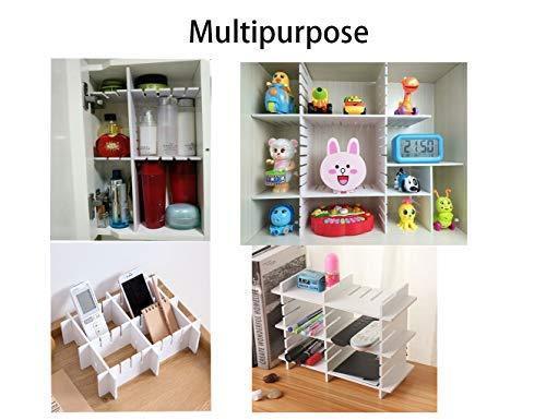 Top rated drawer organizers diy grid dividers wood plastic for closet underwear ties socks kitchen bureau dresser charging line white 8pack