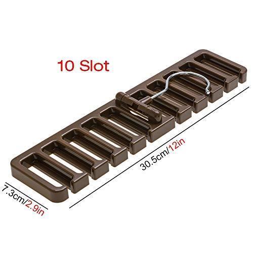 Online shopping gano zen sturdy plastic tie belt scarf rack organizer closet wardrobe space saver belt hanger with metal hook