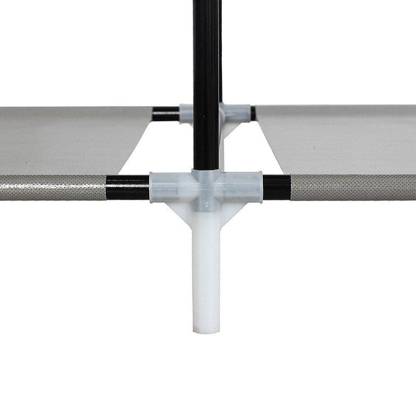 Amazon best halffle closet storage organizer 5 layer 12 compartment non woven fabric wardrobe portable clothes closet shelves with metal shelves and dustproof non woven fabric cover us stock navy blue