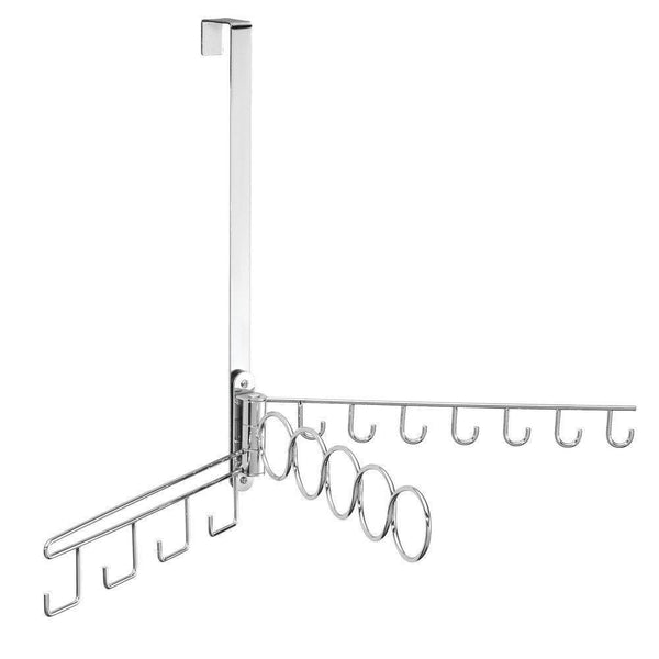 Order now interdesign alta over door or wall mount swinging closet organizer for scarves ties belts handbags fashion jewelry chrome
