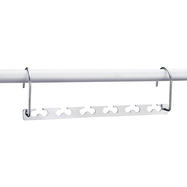 Latest doiown space saving hangers 4 pack closet organizer hanger stainless steel clothing hangers 4 pack