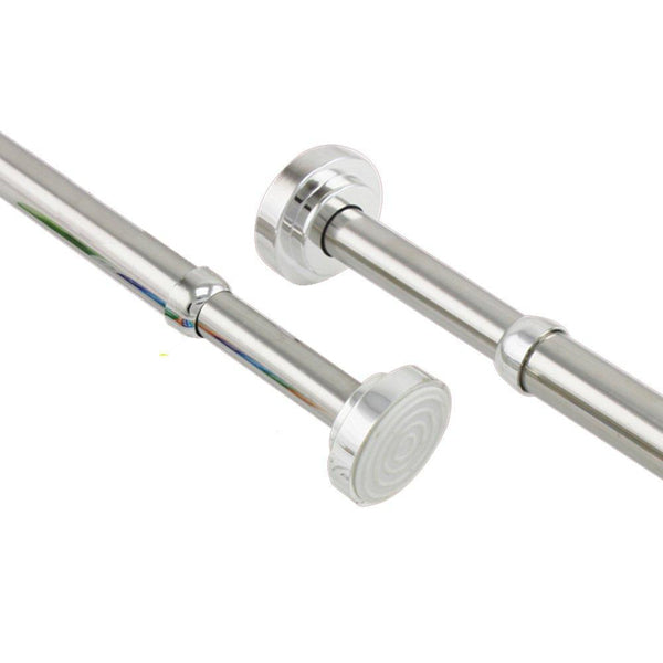 Organize with szdealhola stainless steel extendable tension closet rod extender hanging pole retractable 1