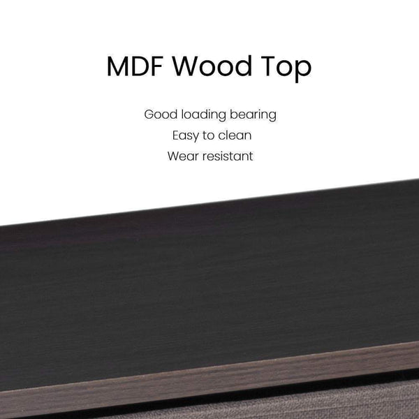 Discover crestlive products vertical dresser storage tower sturdy steel frame wood top easy pull fabric bins wood handles organizer unit for bedroom hallway entryway closets 5 drawers brown