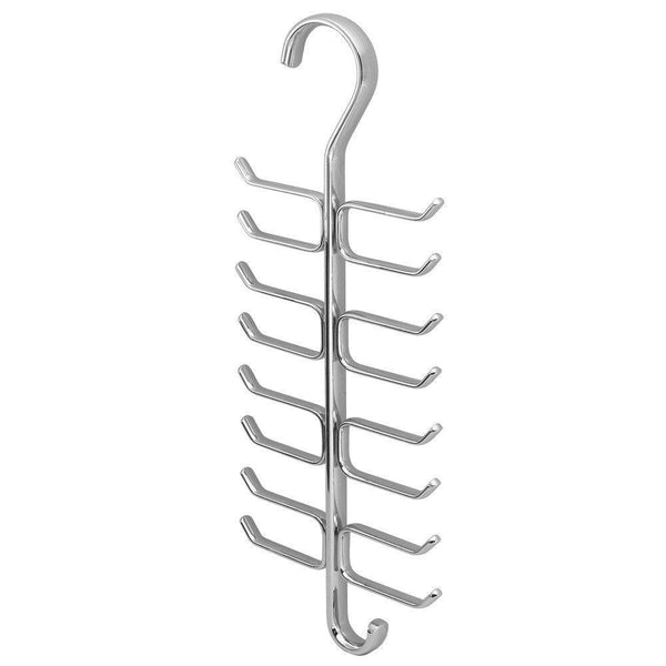 Online shopping interdesign axis vertical closet organizer rack for ties belts chrome