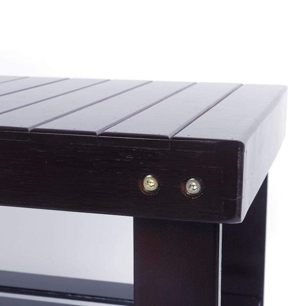 Discover the best teekland bamboo shoe rack bench 2 tier wooden boot organizing rack entryway closets storage shelf and entryway organizer coffee