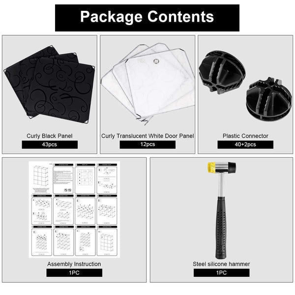 On amazon tangkula diy storage cubes portable clothes closet wardrobe cabinet bedroom armoire diy storage organizer closet 12 cubes