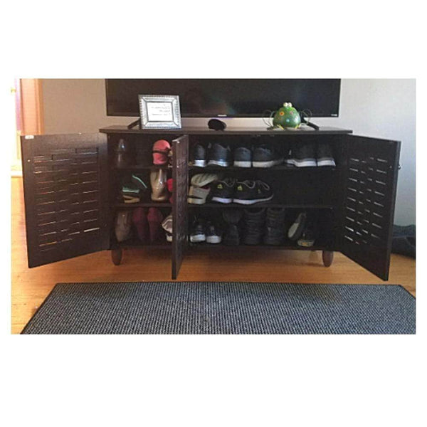 Top 18 pair shoe storage cabinet xl large bench entrance organizer footwear closet accent heavy duty mid century rustic patio ebook