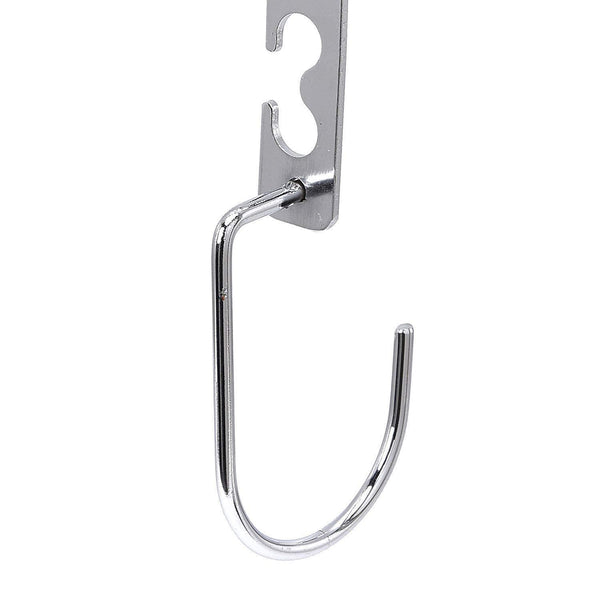 Kitchen star fly magic hangers space saving hangers magical clothing hanger with hook stainless steel wonder closet organizer 10 pack