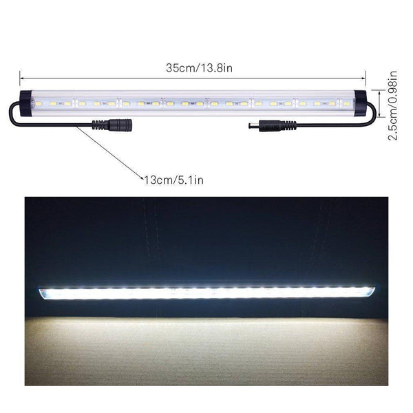 Cheap sunwow motion sensor led under cabinet lighting kit 4pcs extendable under counter led light bar for gun box locker closet shelf reception desk kitchen show case lighting white