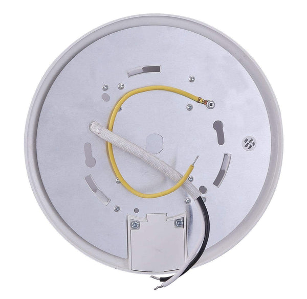 Top cloudy bay motion sensor ceiling light 120v cri90 10w 5000k bright day light 6 5 inch led flush mount round lighting fixture for garage walk in closet attic pantry wet location white finish 2 pack