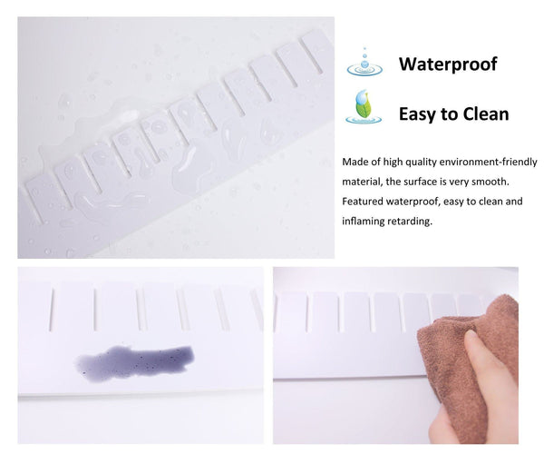 Organize with e bayker drawer organizer drawer dividers diy arbitrary splicing sub grid household storage spacer finishing shelves for home tidy closet desk makeup socks underwear scarves 5 7x17 7in 5 pack