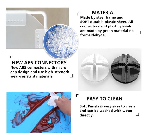 Selection unicoo multi use diy plastic 20 cube organizer bookcase storage cabinet wardrobe closet black with black white door deeper cube