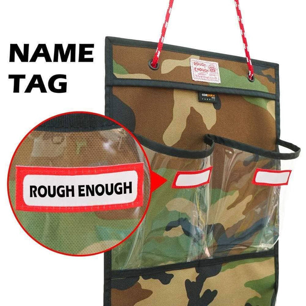 Heavy duty rough enough door hanging organizer school locker organizer wall mount closet locker cabinet storage bag holder with durable adjustable string 4 pockets for accessories document magazine book office