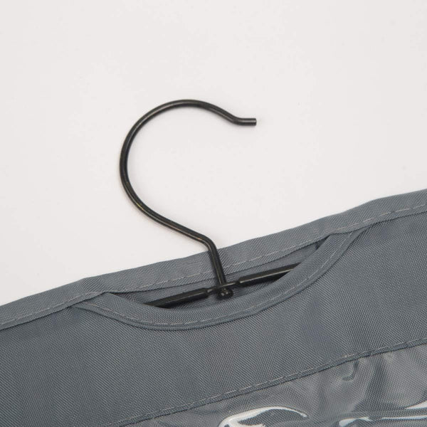 New stephenie hanging medium handbag purse organizer with dual sided 10 clear see through pockets 10 l x 12 1 2 w x 6 hinch closet wardrobe storage organization