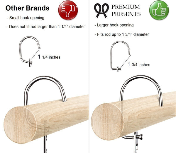 Buy now premium presents closet organizer hanger save space closet hanging organizer clothes hangers coat hangers for wardrobe closet and closet storage brand comparable to wonder hangers 9 pack