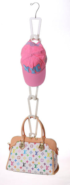 The best ybm home ybmhome hanging closet rod over the door organizer rack hooks purses handbags satchels backpacks scarves pashminas slings caps hats closet accessories 2166 1 6 hook handbag hanger