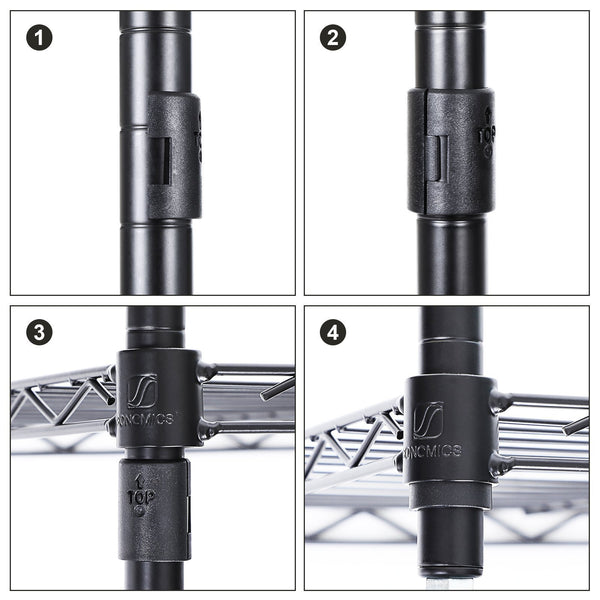 Top rated songmics extra large shelving garment rack heavy duty portable clothes wardrobe free standing closet storage organizer ulgr12p