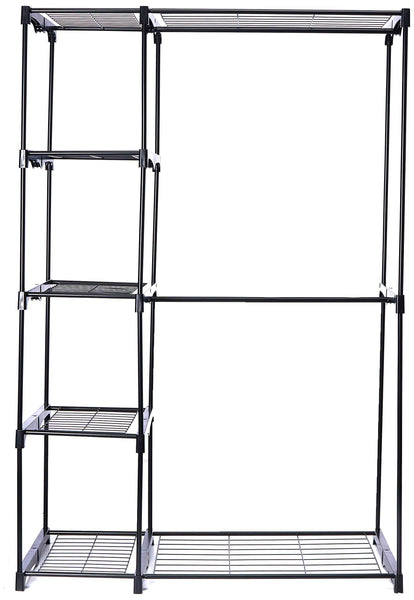Amazon best whitmor deluxe double rod freestanding closet heavy duty storage organizer