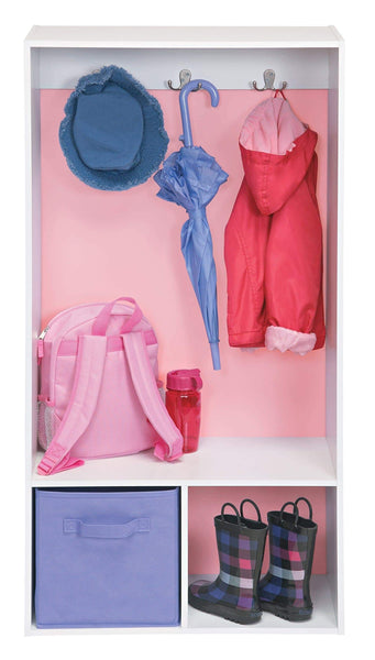 Save on closetmaid 1598 kidspace open storage locker 47 inch height white