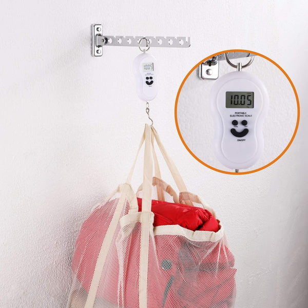Shop for ashop wall mount clothes hanger rack wall clothes hanger stainless steel clothes hooks with swing arm holder closet organizers and storage 2 pack