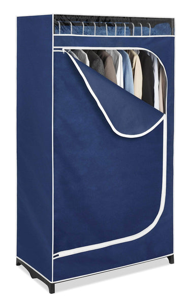 Selection whitmor clothes closet freestanding garment organizer with sturdy fabric cover