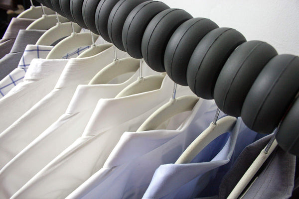 Explore xangar hanger spacers hanger dividers garment dividers round clothing size dividers closet clothes organizer system for adults teens and kids gray 50 pack