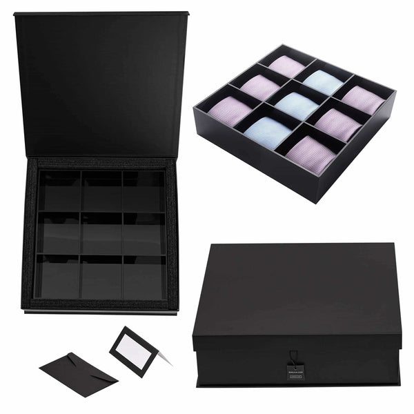 Storage luxury and stylish acrylic organizer fine and elegant gift keep belts socks ties underwear panties briefs boxers scarves organized drawer divider closet and storage box