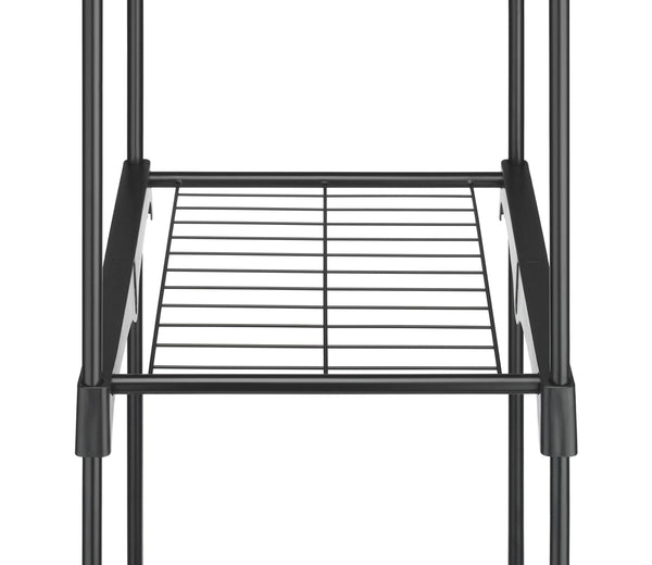 Top rated whitmor deluxe double rod freestanding closet heavy duty storage organizer