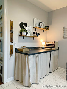 Before and after -- the laundry/mud room reveal