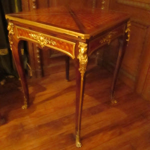 Breathtaking Antique Game Table