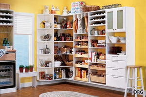 Mercilessly Beautiful Kitchen Closet Organizers