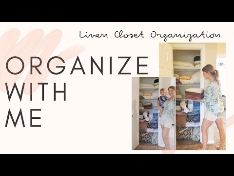 ORGANIZE WITH ME | LINEN CLOSET | FALL 2019 | DECLUTTER