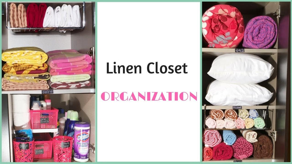In this video, I am going to show you how to organise a small linen closet