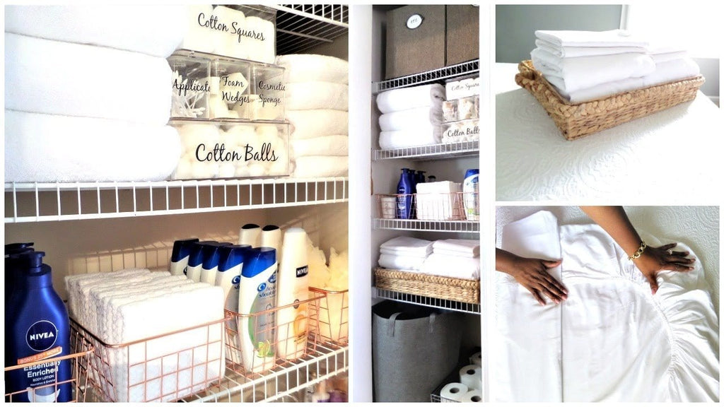 Are you ready to make your linen closet look AH-MAZING??? My last linen closet tour has been almost 3 years ago