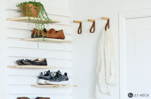 The entryway is the first space you and your guests see when you come home and when you leave and should look and feel inviting while at the same time offering sensible storage options for things like coats, shoes, keys and other items