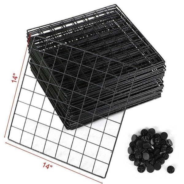 Shop unicoo multi use diy 12 cube wire grid organizer bookcase bookshelf storage cabinet wardrobe closet toy organizer wire cube storage black wire