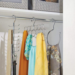 On amazon interdesign axis vertical closet organizer rack for ties belts chrome