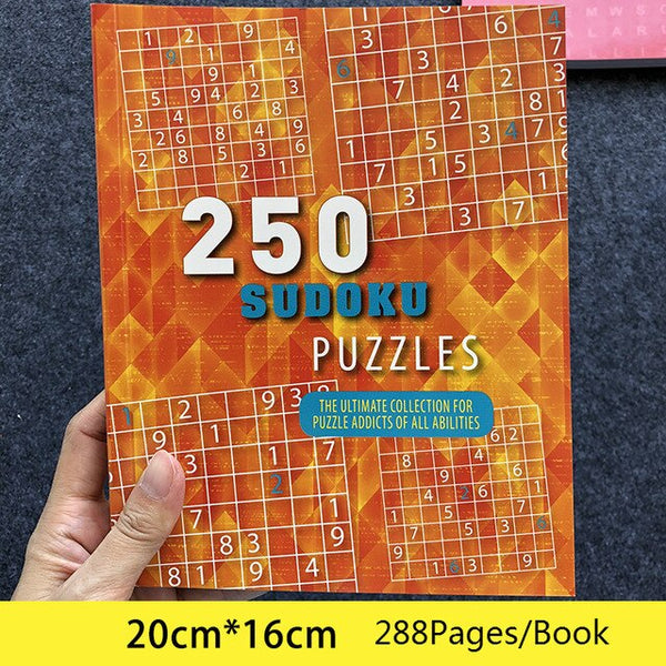 An interesting puzzle book Sudoku Thinking Game Book Children Play Smart Brain Number books kid new year gift